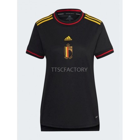 Koszulka Belgia Kobiet Główna Mistrzostwa Europy 2022 Koszulki Piłkarskie